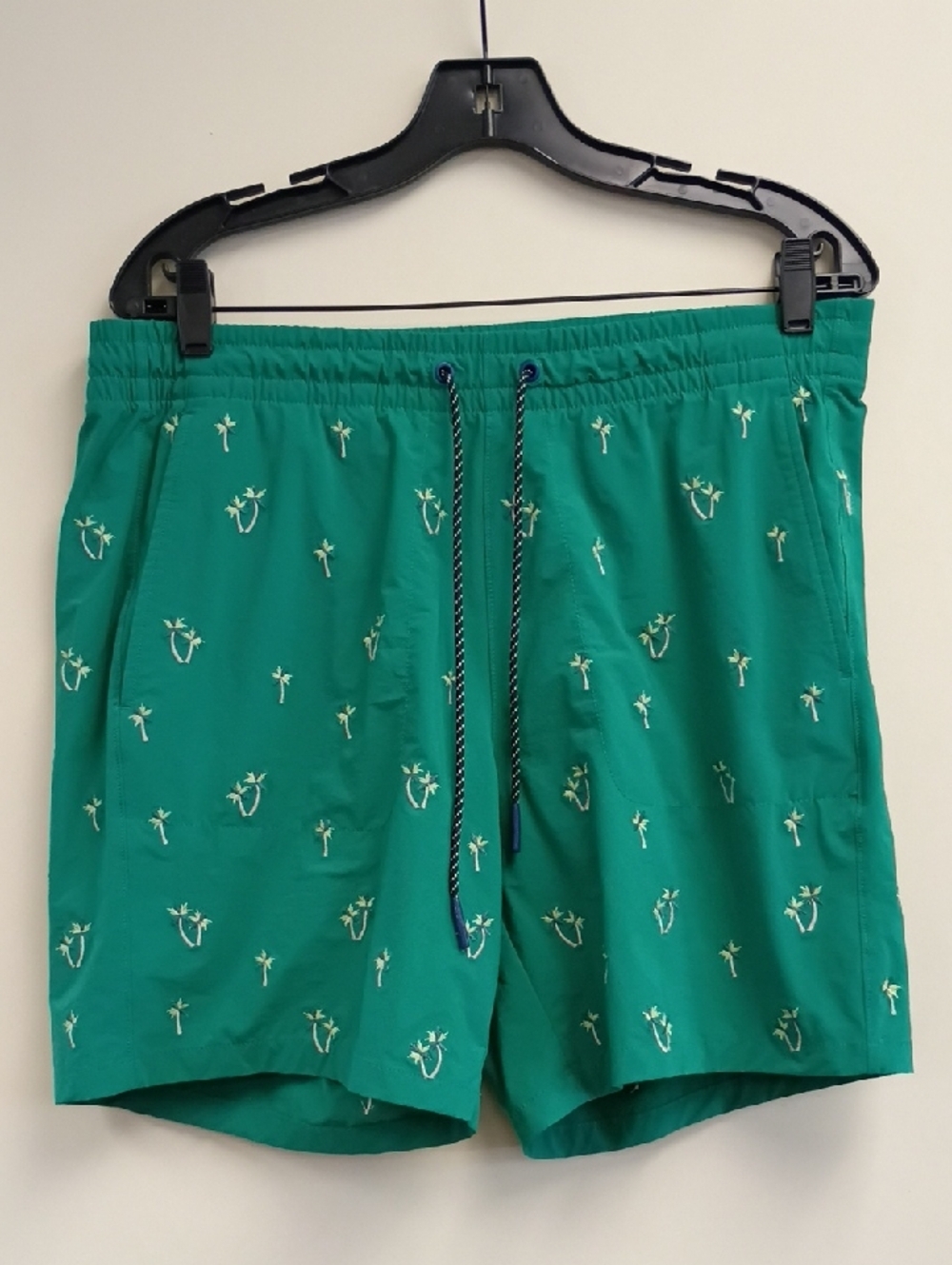 Bonobos Green Palm Tree Print Swim Trunks Men’s Size Medium